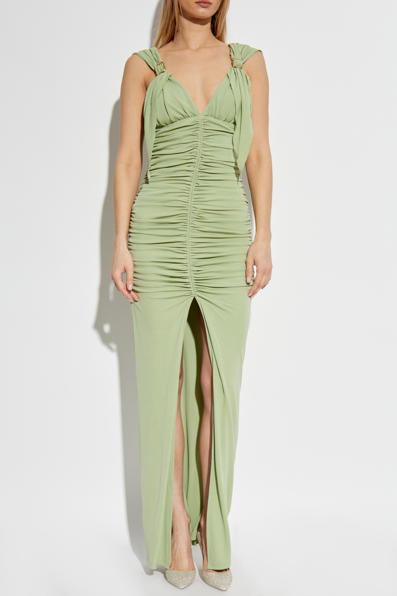 Cult Gaia Lafina Dress ADVIEH グリーン XSサイズ Minna-Dress-Advieh-